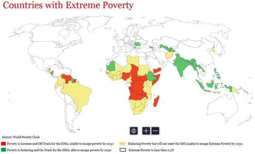 Countries With Extreme Poverty